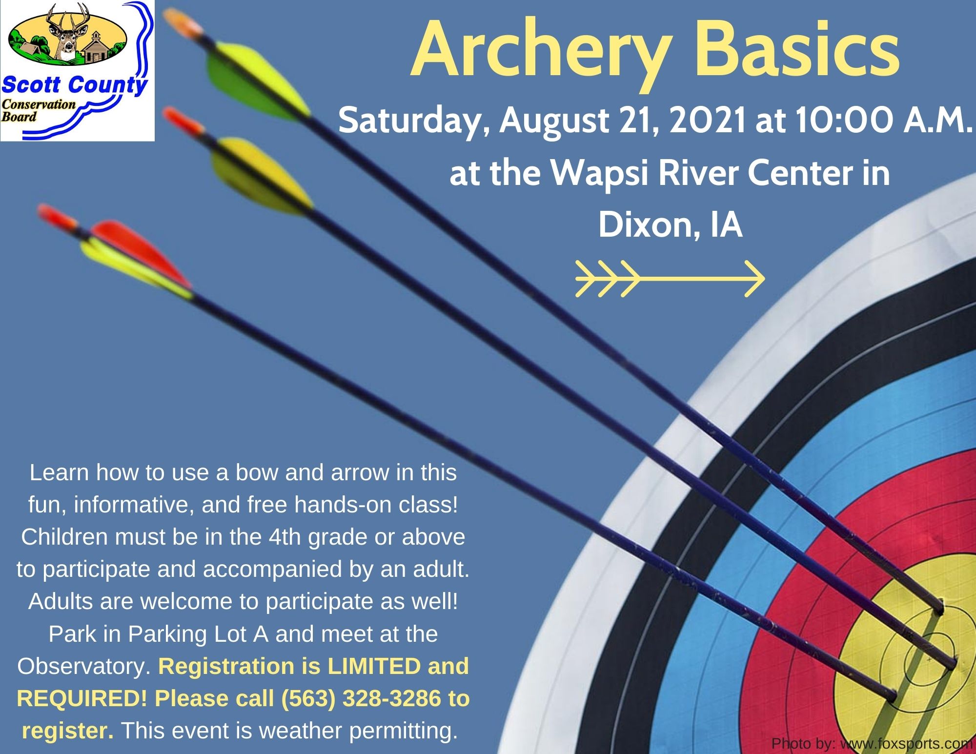 Archery Basics Scott County, Iowa